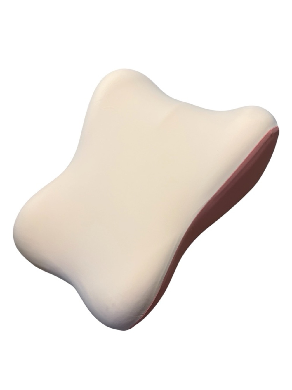 Multifunctional Ergonomic Couples Pillow Gray Pink Cushion Support